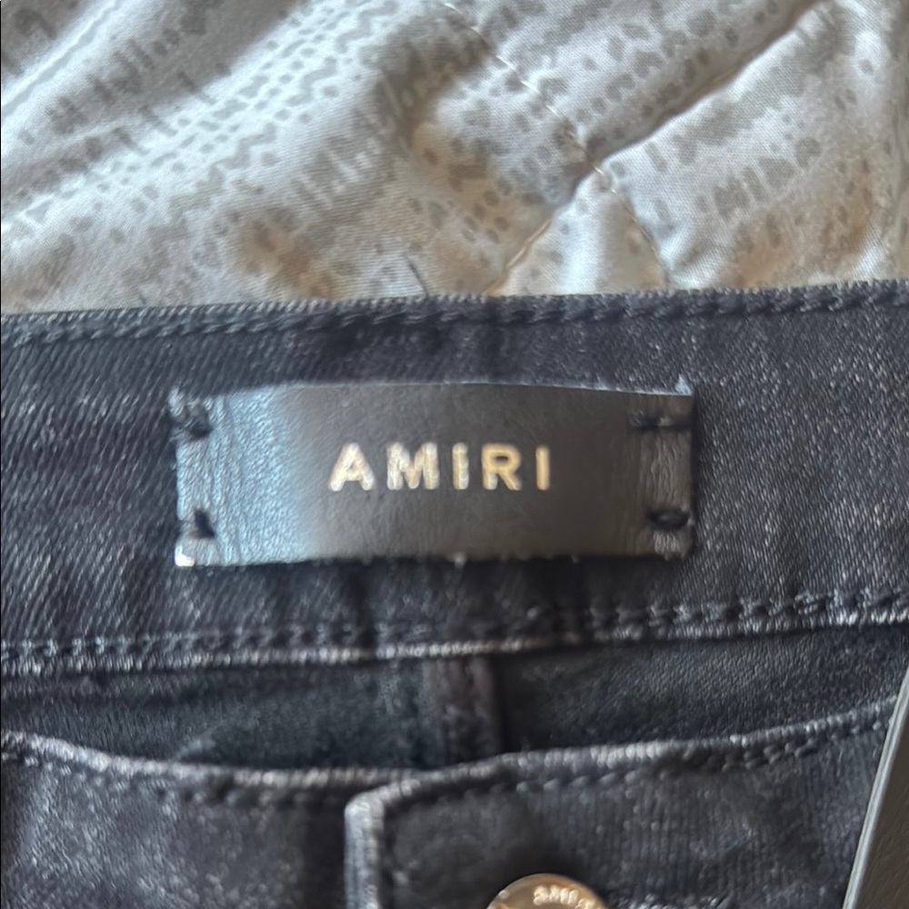 Amira Black Distressed Jeans - Picture 9 of 9
